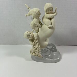 snowbabies dept 56 Limited Edition #05272‎ The Fisherman Three 2003